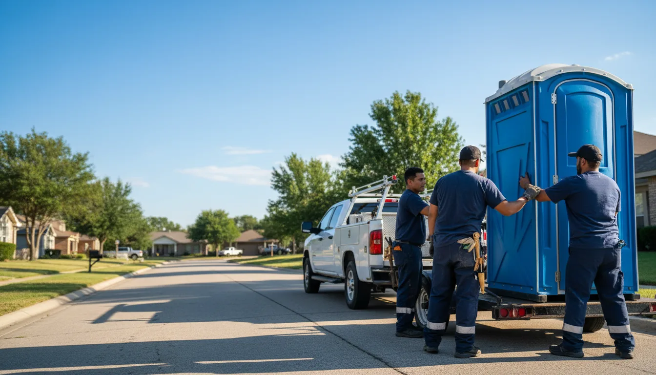 Portable Toilet Rental in Wilmington, IL near me